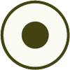 Simple circular design with two concentric circles
